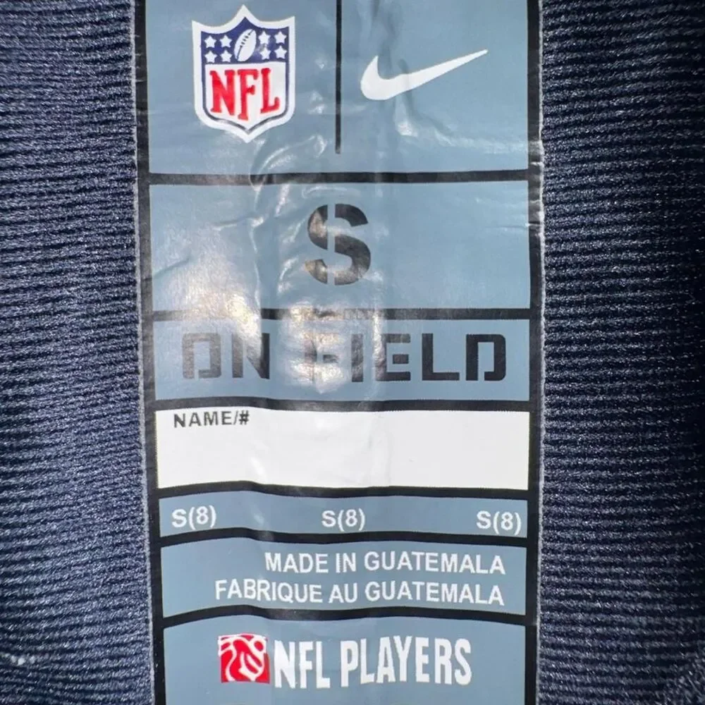 Nike Navy and Blue Top